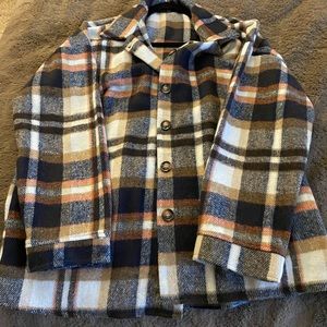 XL Plaid Jacket